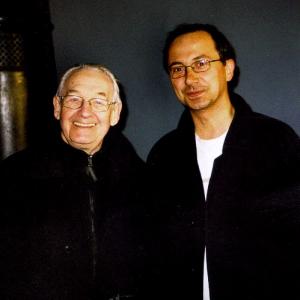 Andrzej Wajda and Lothar Riedl in Krakw