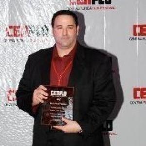 Writer-Director/Producer Sam Borowski accepts Best Mini-Feature Award for THE MANDALA MAKER at the 2009 Central Florida Film Festival.