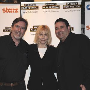 Cinematographer William Bill Schweikert Academy Award Nominated actress Sally Kellerman and DirectorProducer Sam Borowski at the World Premiere of NIGHT CLUB which closed out the PHOENIX FILM FESTIVAL