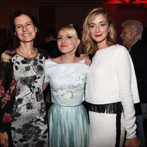 Sarah Timberman Caitlin FitzGerald and Annaleigh Ashford at event of Masters of Sex 2013