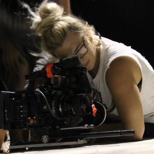 WriterDirector Hannah Macpherson on set