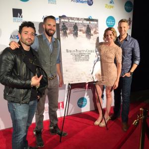 The premiere of Morgan Picketts Charge at Holly Shorts