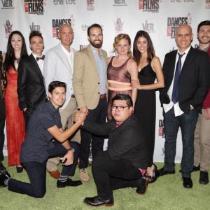 Cast and crew members of Axiom at the Dances with Films screening hosted at the TLC Chinese Theatre Hollywood Blvd