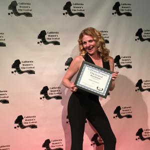 Best Director winner for Axiom at the California Womens Film Festival