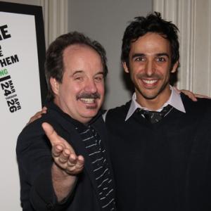 John Pankow and Amir Arison at the Public Theaters opening night of Why Torture Is Wrong And the People Who Love Them