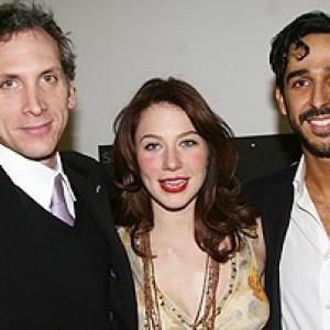 Stephen Kunken, Lynn Collins and Amir Arison on opening night of MCC's A Very Common Procedure at the Lucille Lortel Theater