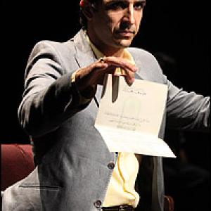 Amir Arison in Aftermath at New York Theatre Workshop