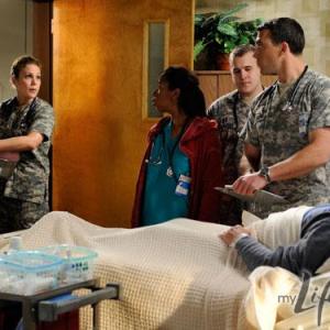 As Dr Blake Hanson in Army Wives