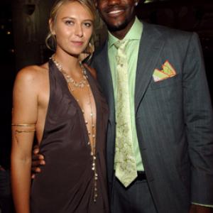 LeBron James and Maria Sharapova at event of ESPY Awards 2005