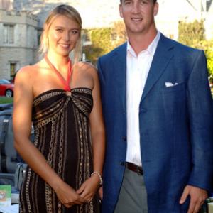 Peyton Manning and Maria Sharapova at event of ESPY Awards 2005