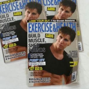 Arty Nichols on the cover of EXERCISE  HEALTH