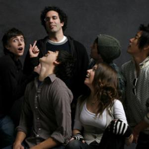 Nicholas DAgosto Anna Kendrick Reece Thompson Aaron Yoo and Vincent Piazza at event of Rocket Science 2007