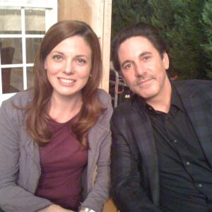 Necessary Roughness shoot Claire Bronson and Scott Cohen