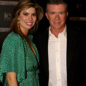 Alan Thicke and Tanya Callau