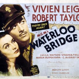 Vivien Leigh and Robert Taylor in Waterloo Bridge 1940