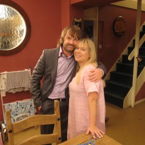 On the set of 'Shameless' with Tina Malone aka Mimi Maguire