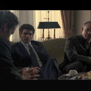 Juri Henley-Cohn, James Badge Dale, and Fredric Lehne in AMC's Rubicon