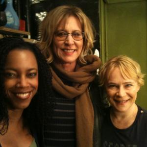 April Yvette Thompson stars in the offBroadway hit The Exonerated dir Bob Balaban with Christine Lahti