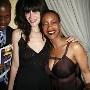 April Yvette Thompson  Jessica Blank at the Lucille Lortel Awards where they were nominated for Best Solo Play for their play Liberty City April was also nominated for Best Solo Performance