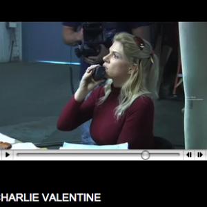 On Set Charlie Valentine