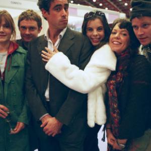 Still of Martin Freeman, Stephen Mangan, Jessica Hynes, Robert Webb, Olivia Colman and Meredith MacNeill in Confetti (2006)
