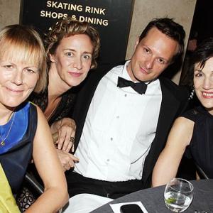 Phyllida Lloyd Janet McTeer Chandler Williams Harriet Walter at 2009 TONY afterparty