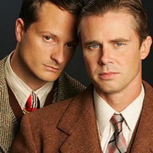 Chandler Williams and Sam Trammell in a publicity shot for ROPE.