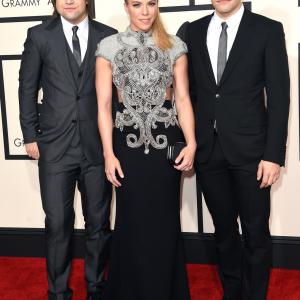 Reid Perry Kimberly Perry and Neil Perry in The 57th Annual Grammy Awards 2015