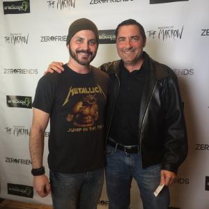 Adam Green and Will Barratt at the Los Angeles premiere of Digging Up The Marrow
