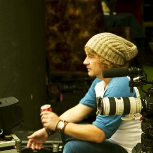 On the set directing Television series Reality Bites in 2013