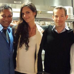 Timothy Khan, Sanjay Brosnan, Sean Brosnan, and The Chef