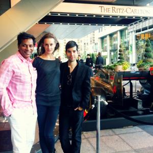 Timothy Khan  Swedish model Josefine  McLaren Launch Ritz Toronto