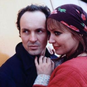 Ulli Lommel and Anna Karina in 1976 during the filming of Rainer Werner Fassbinders Chinese Roulette