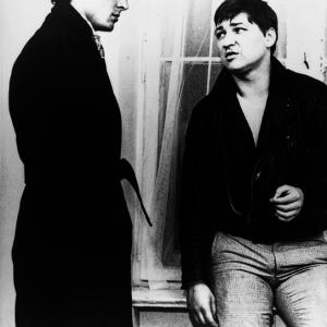 Ulli Lommel and Rainer Werner Fassbinder in Liebe ist kälter als der Tod (1969)