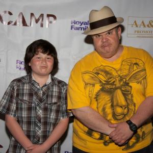 Matthew Jacob Wayne and Bubba Da Skitso on the Red Carpet for the film release of Camp