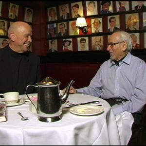 Hank Interviewing the legendary Eli Wallach at Sardi's