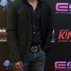 Actorproducer Phil Adkins at the premiere of Call me King