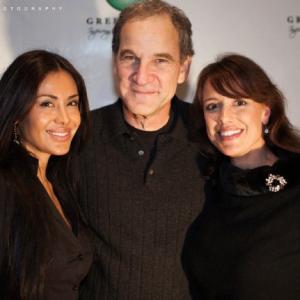 Actress/Producer, Carla Ortiz, Writer/Producer, Marshall Herskovitz and Actress/Producer Nicole Hansen at The Green Girls Holiday Spectacular