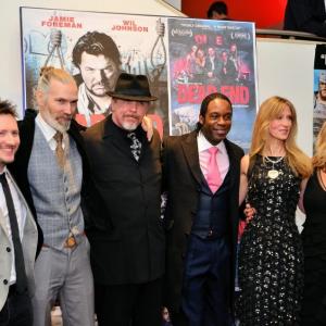 James Fisher at the premiere of DEAD END