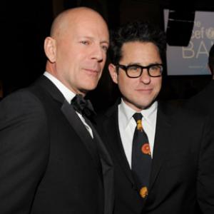 Bruce Willis and J.J. Abrams