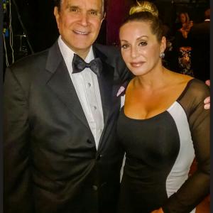 CC Perkinson and Rich Little celebrating Frank Sinatra event in Hollywood CA 2015