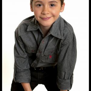 Son of CC Perkinson, Jonah Perkinson. Photo shoot for the upcoming show 'The Protege' with co-host CC Perkinson