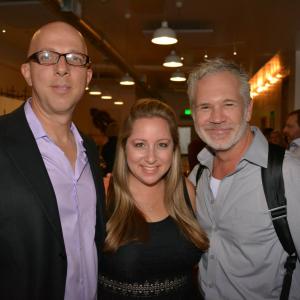 Rob Gokee, Allison Vanore and Gerald McCullouch at the Pre-screening party for 'Daddy' at the California Independent Film Festival - 2015