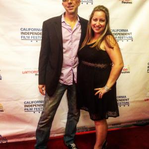 Allison Vanore and Rob Gokee attend the California Independent Film Festival for the US Premiere of Daddy  2015