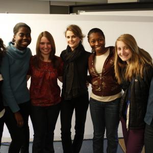 Sasha Eden, Keri Russell, Victoria Pettibone and High School Girls from WET's Risk Takers Series