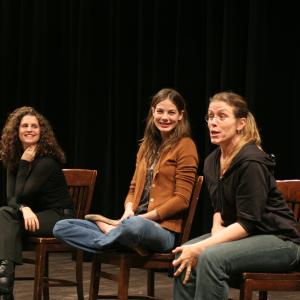 Sasha Eden, Michelle Monaghan, and Frances McDormand at WET's Risk Takers Series