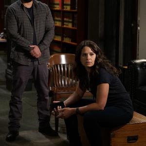 Still of Guillermo Díaz and Katie Lowes in Scandal (2012)