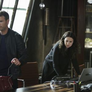 Still of Scott Foley and Katie Lowes in Scandal 2012
