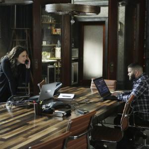 Still of Guillermo Daz and Katie Lowes in Scandal 2012