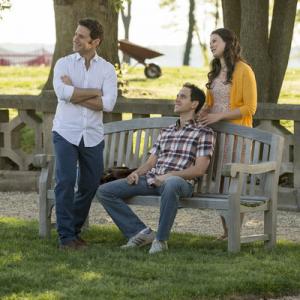 Still of Mark Feuerstein and Katie Lowes in Royal Pains (2009)